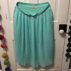 Teal skirt